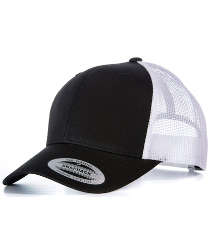 Flexfit / Yupoong Retro trucker cap (6606) Black/White