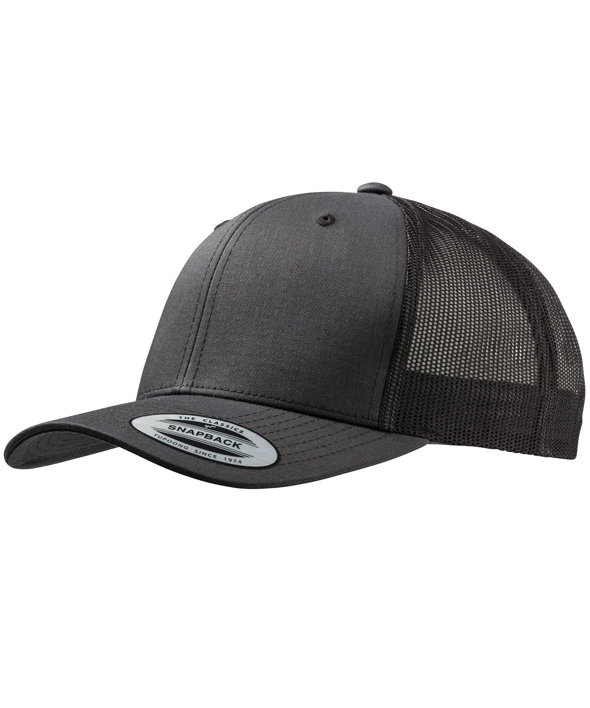 Flexfit / Yupoong Retro trucker cap (6606) Dark Grey/Dark Grey
