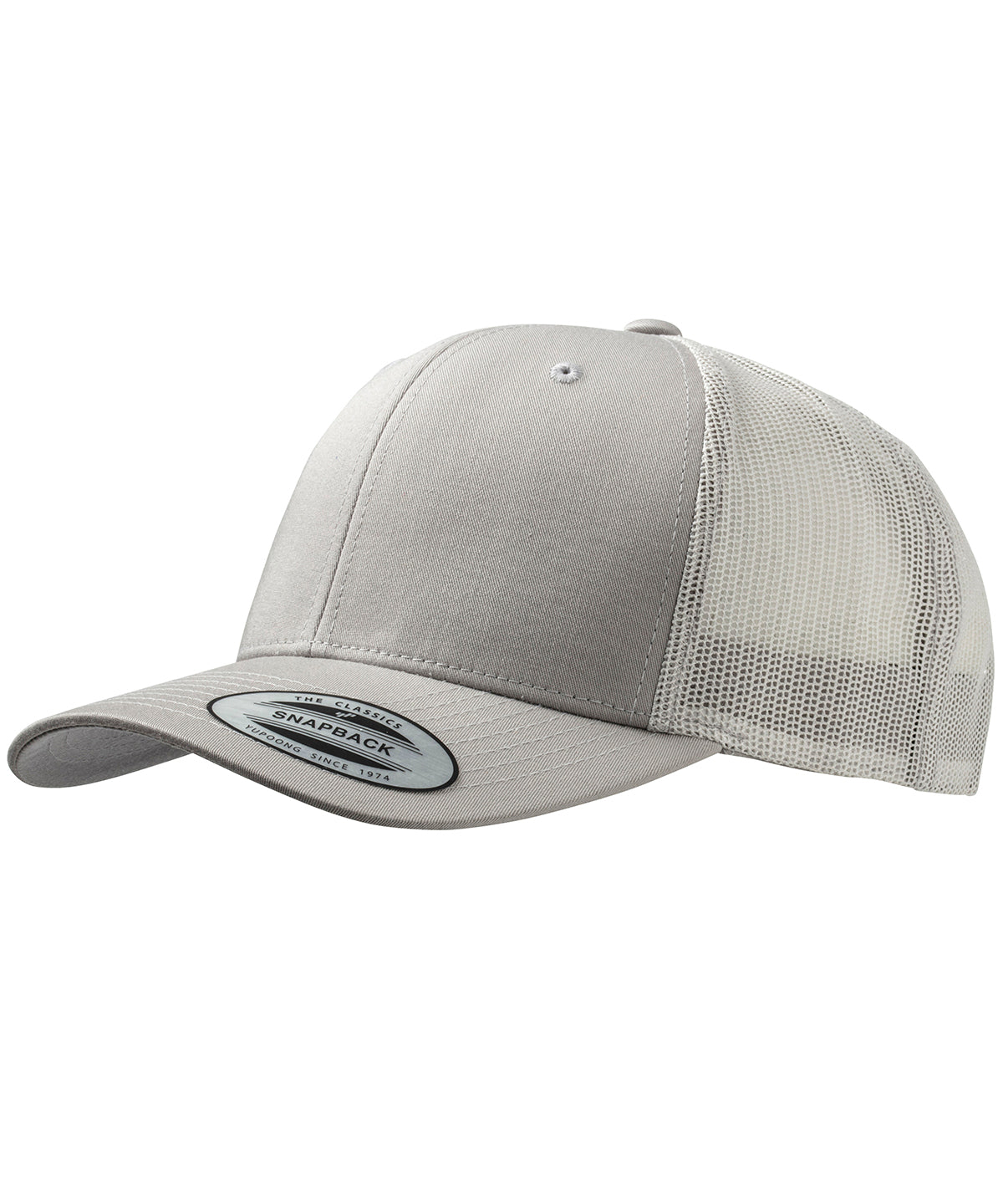 Flexfit / Yupoong Retro trucker cap (6606) Silver/Silver