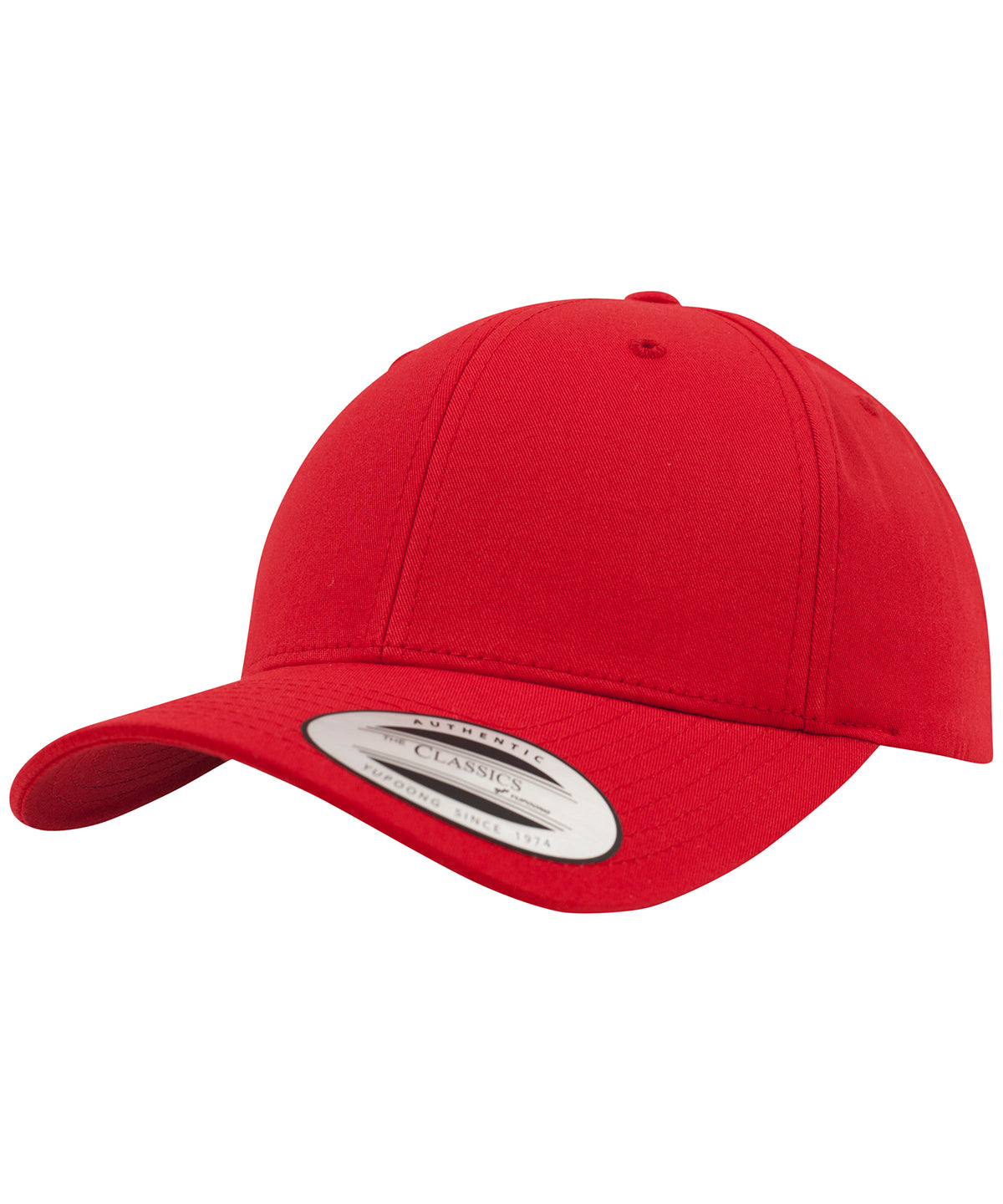 Flexfit / Yupoong Curved classic snapback (7706)(7706) Red