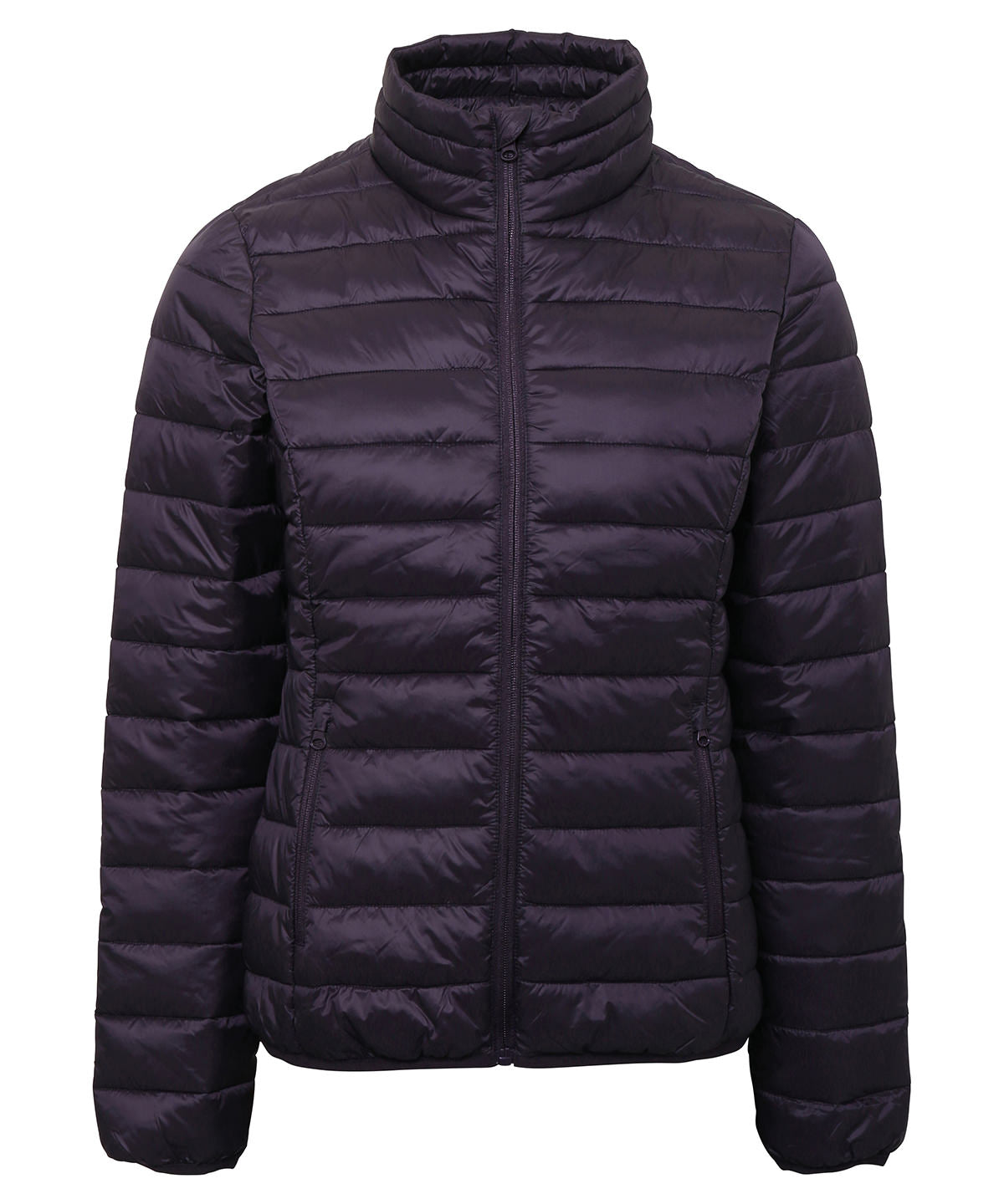 2786 Women's terrain padded jacket Aubergine