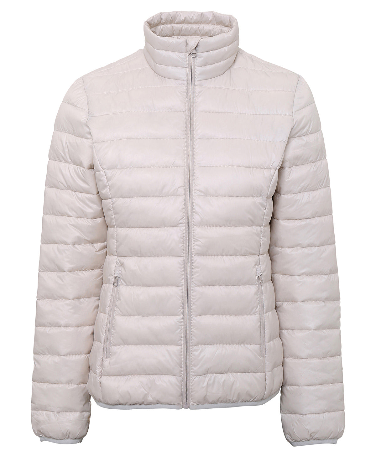 2786 Women's terrain padded jacket Oyster White