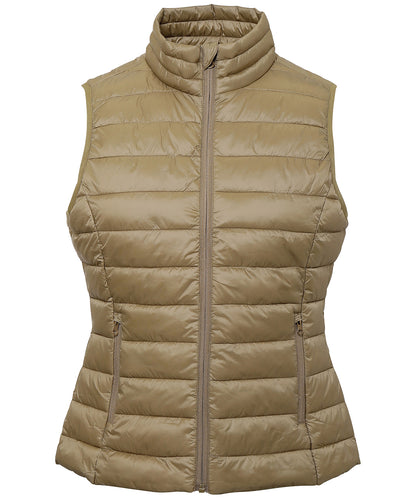 2786 Women's terrain padded gilet Khaki