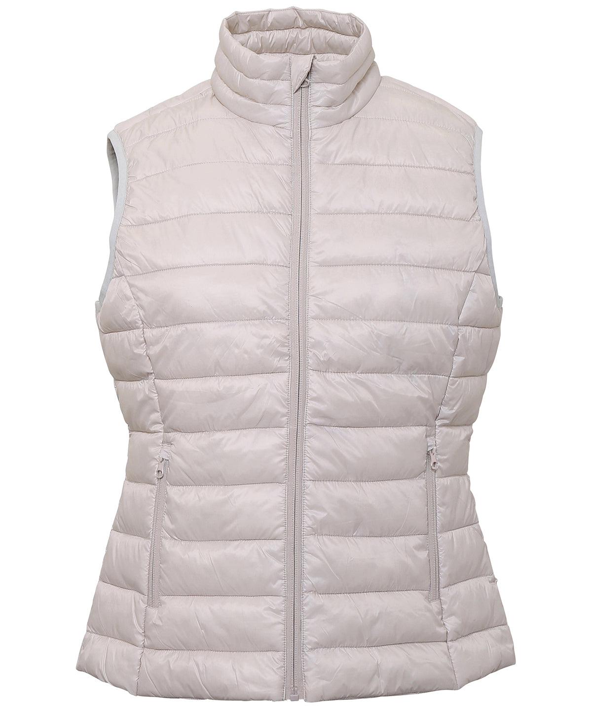 2786 Women's terrain padded gilet Oyster White