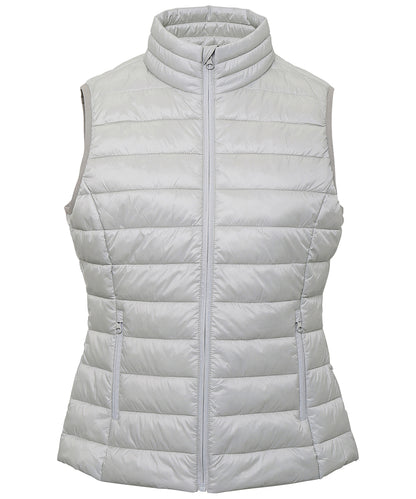 2786 Women's terrain padded gilet Silver