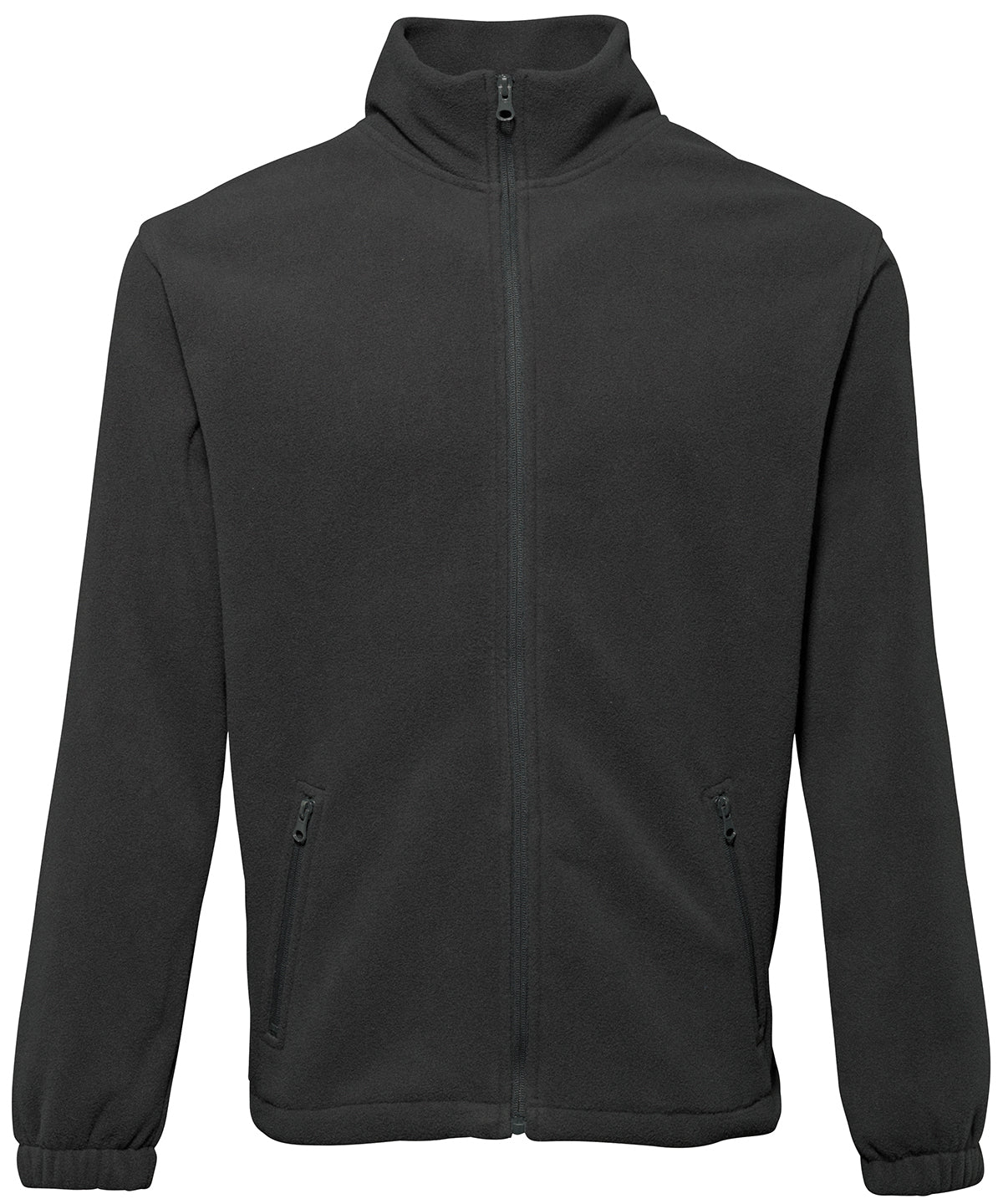 2786 Full-zip fleece Black