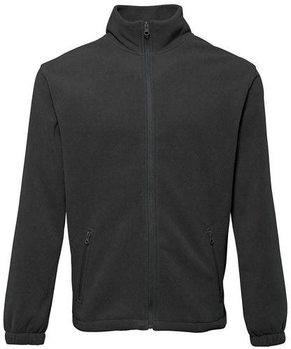 2786 Full-zip fleece Black