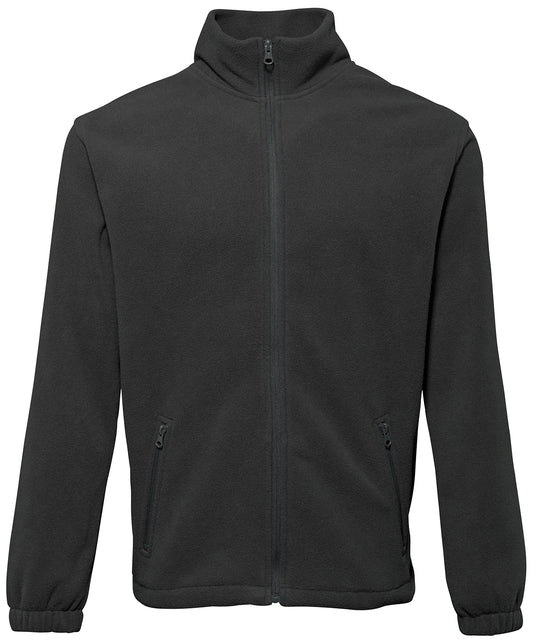 2786 Full-zip fleece Black