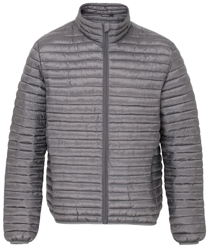 2786 Tribe fineline padded jacket Steel