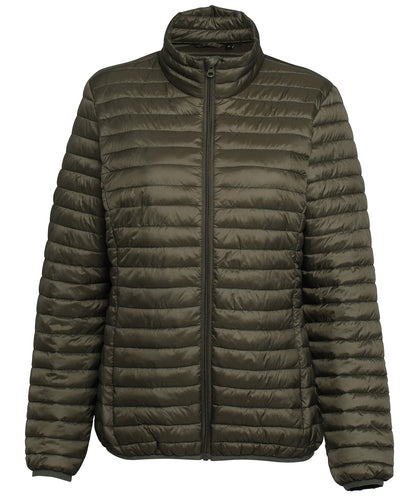 2786 Women's tribe fineline padded jacket Olive