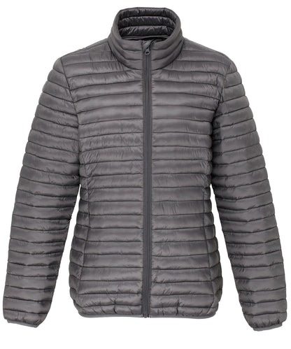 2786 Women's tribe fineline padded jacket Steel