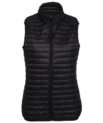2786 Women's tribe fineline padded gilet Black