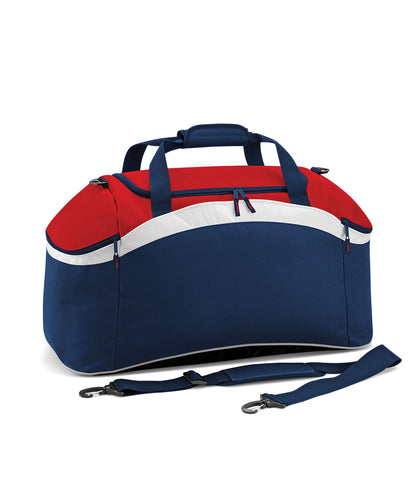 BagBase Teamwear holdall French Navy/Classic Red/White