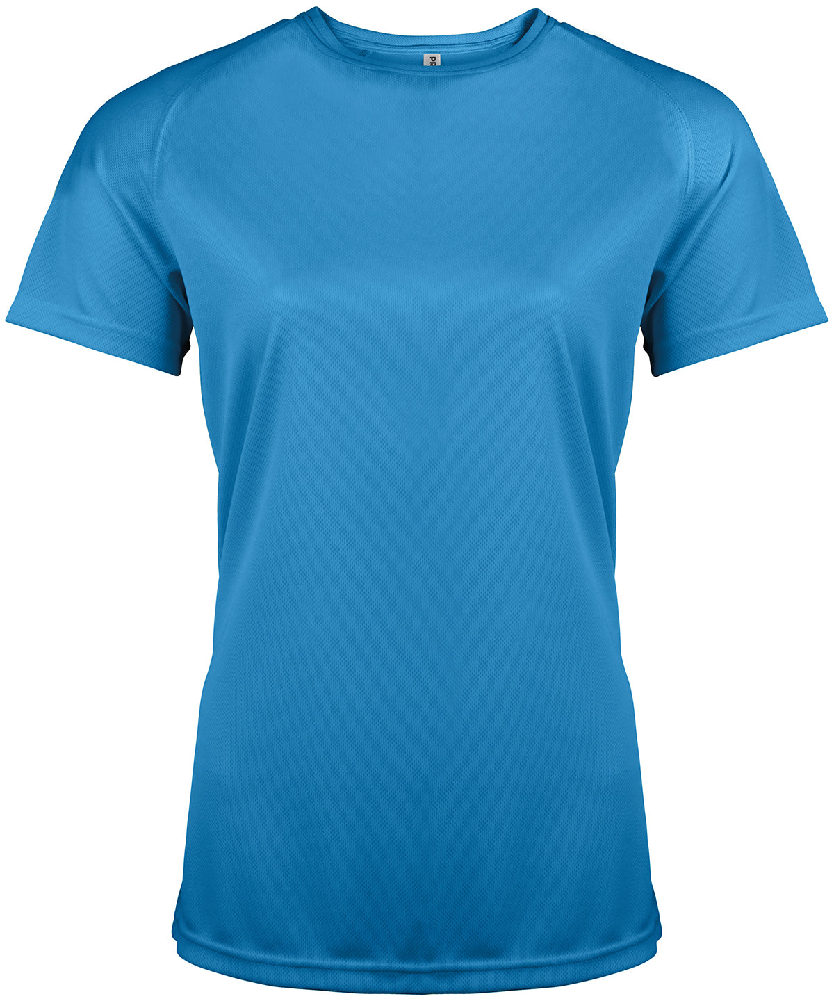 Kariban Proact Ladies' short-sleeved sports T-shirt Aqua Blue
