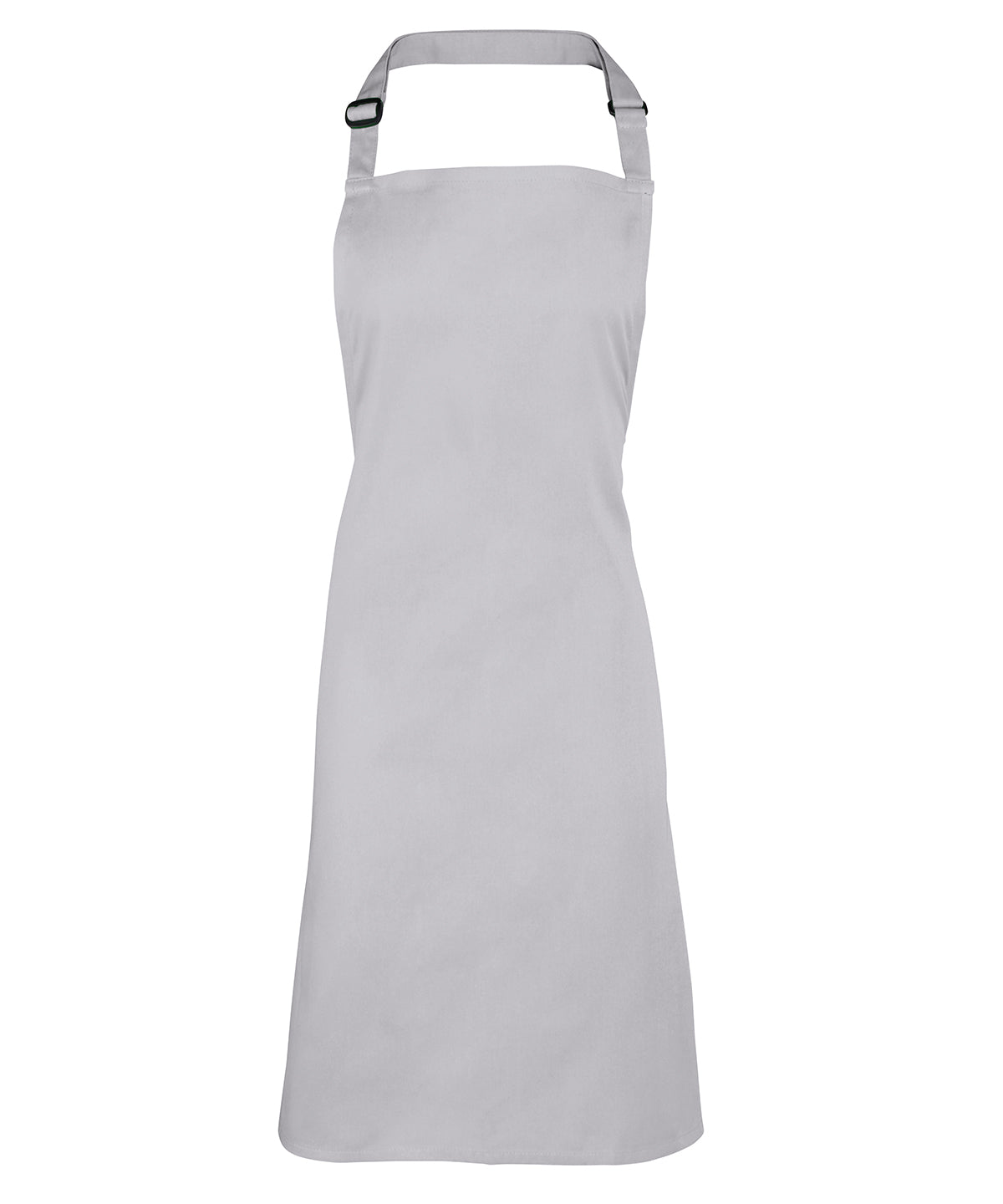 Premier Colours bib apron Silver