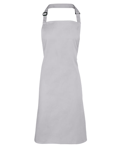 Premier Colours bib apron Silver