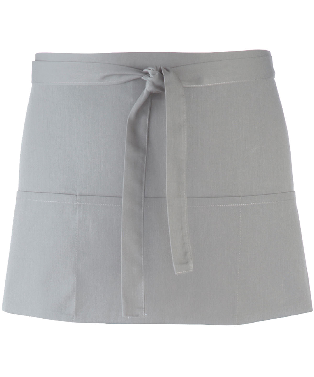Premier Colours 3-pocket apron Silver