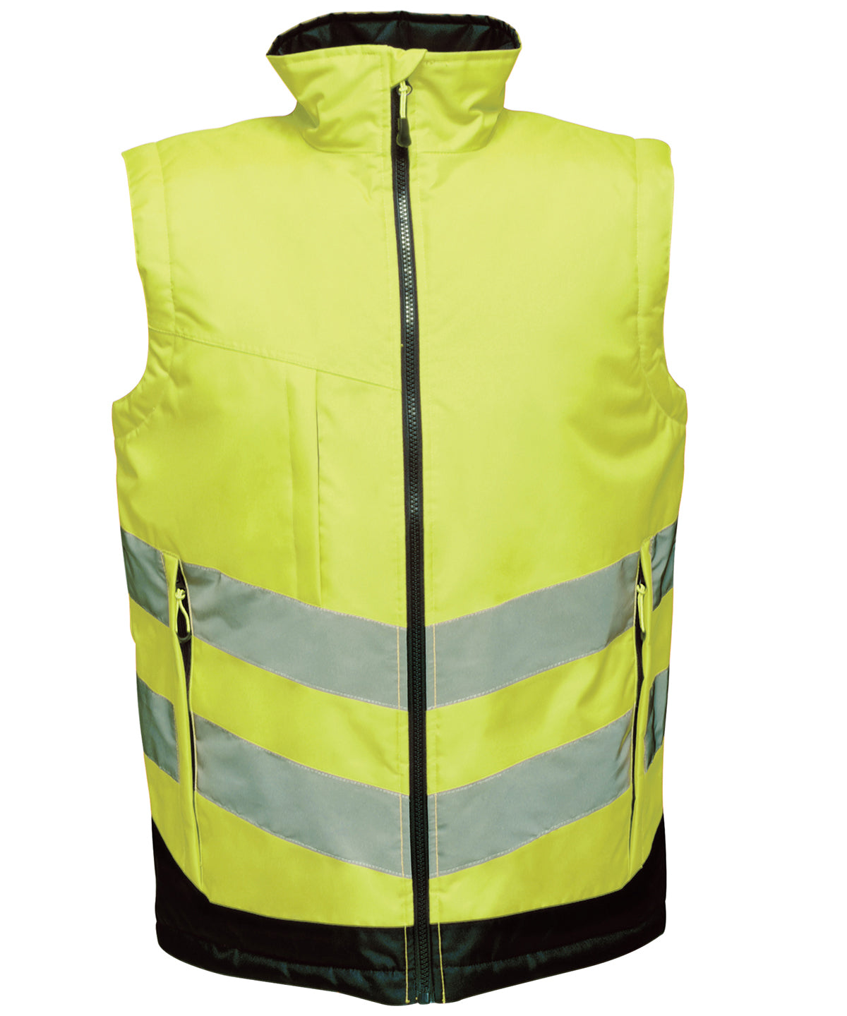 Regatta High Visibility High-vis pro bodywarmer Yellow/Navy