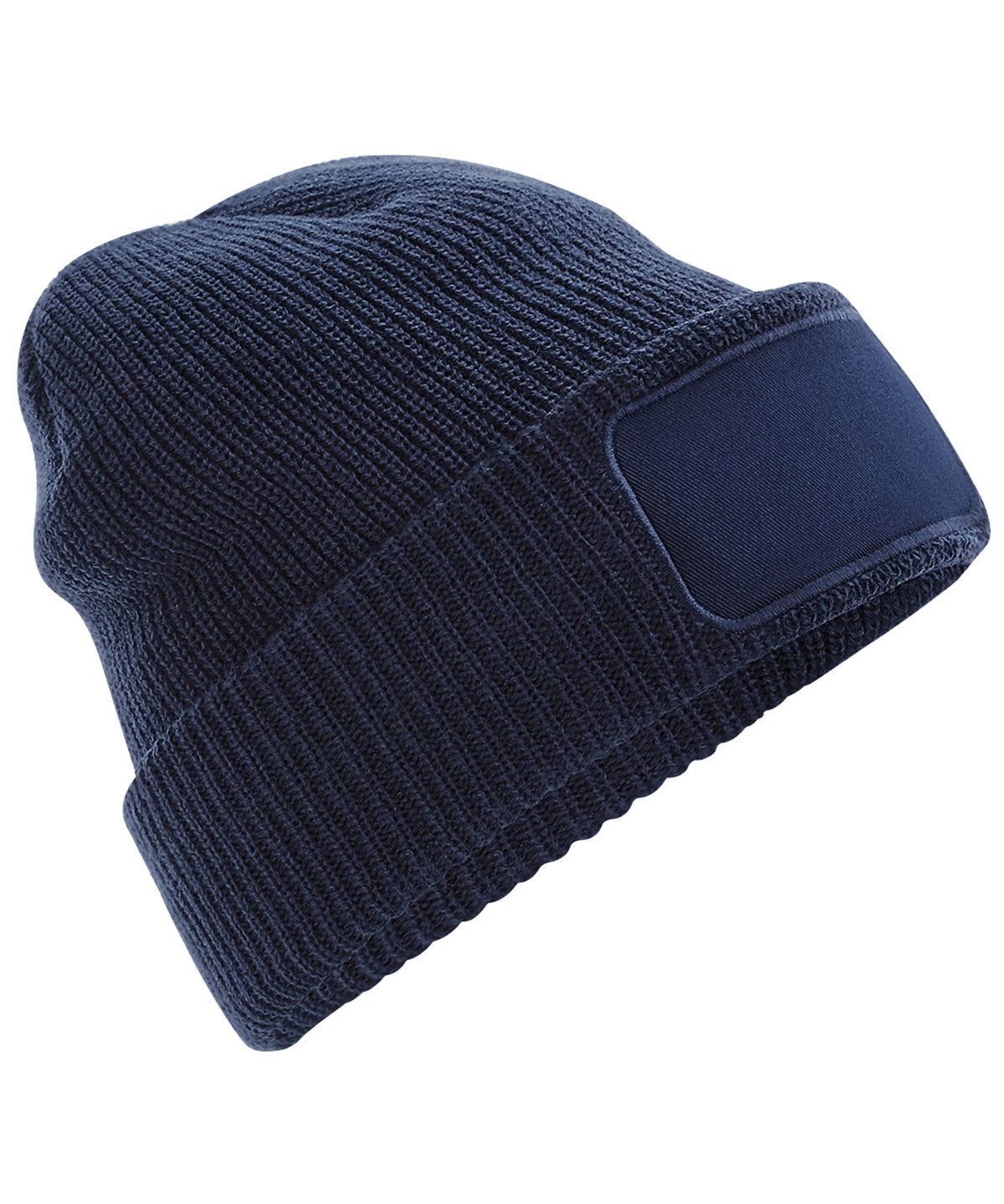 Beechfield Thinsulate™ patch beanie French Navy