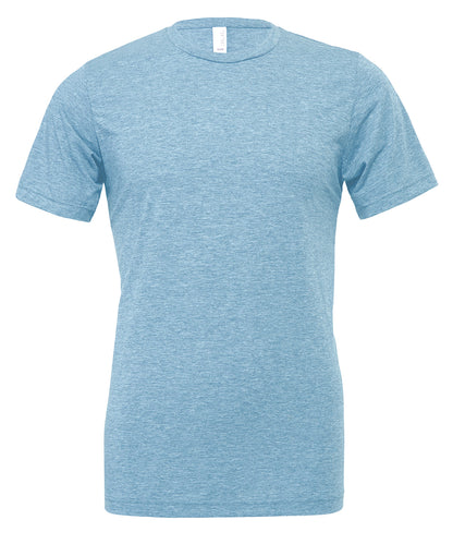 Bella+Canvas Unisex triblend crew neck t-shirt Denim Triblend