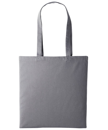 Nutshell Cotton shopper long handle Slate Light Grey