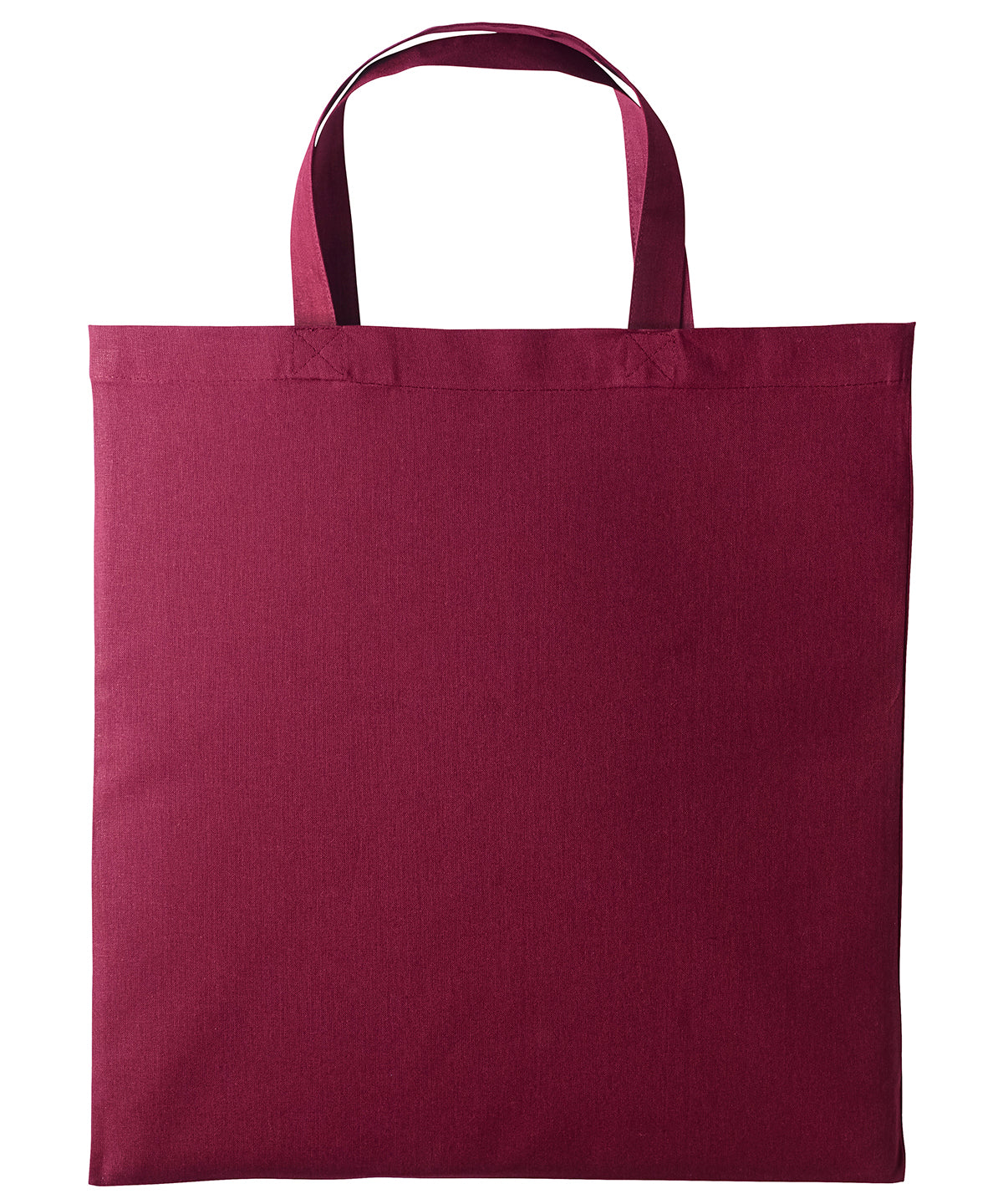 Nutshell Cotton shopper short handle Burgundy