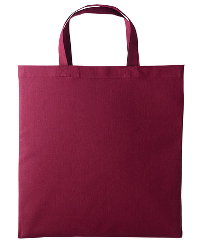 Nutshell Cotton shopper short handle Burgundy