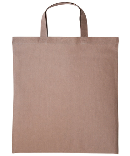 Nutshell Cotton shopper short handle Light Brown