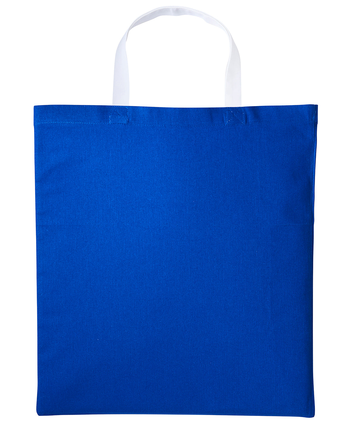 Nutshell Varsity cotton shopper short handle Royal/White