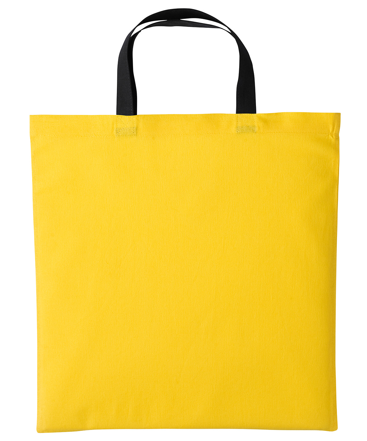 Nutshell Varsity cotton shopper short handle Sunflower/Black