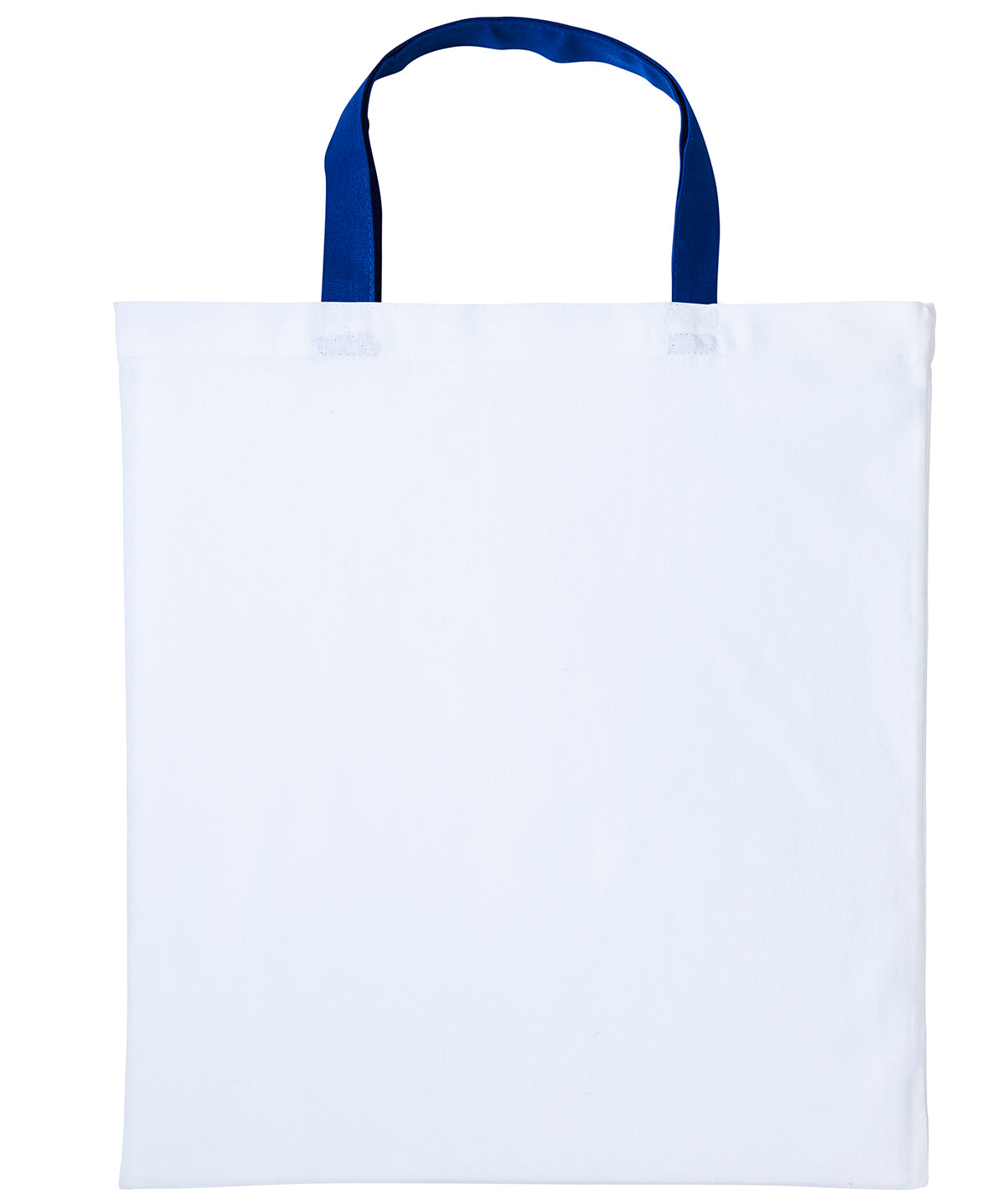 Nutshell Varsity cotton shopper short handle White/Royal