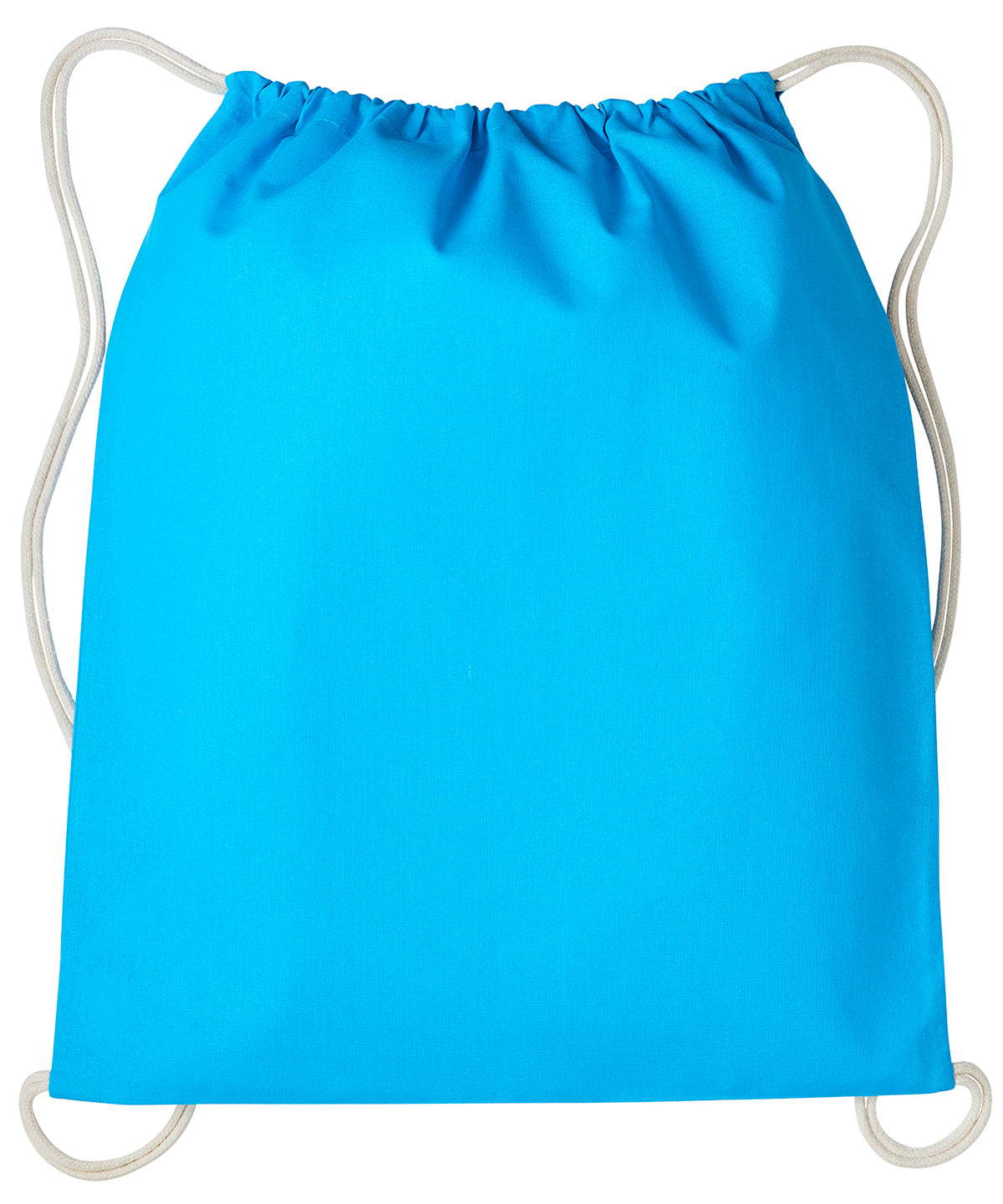 Nutshell Gymsac with cords Hawaiian Blue/Natural