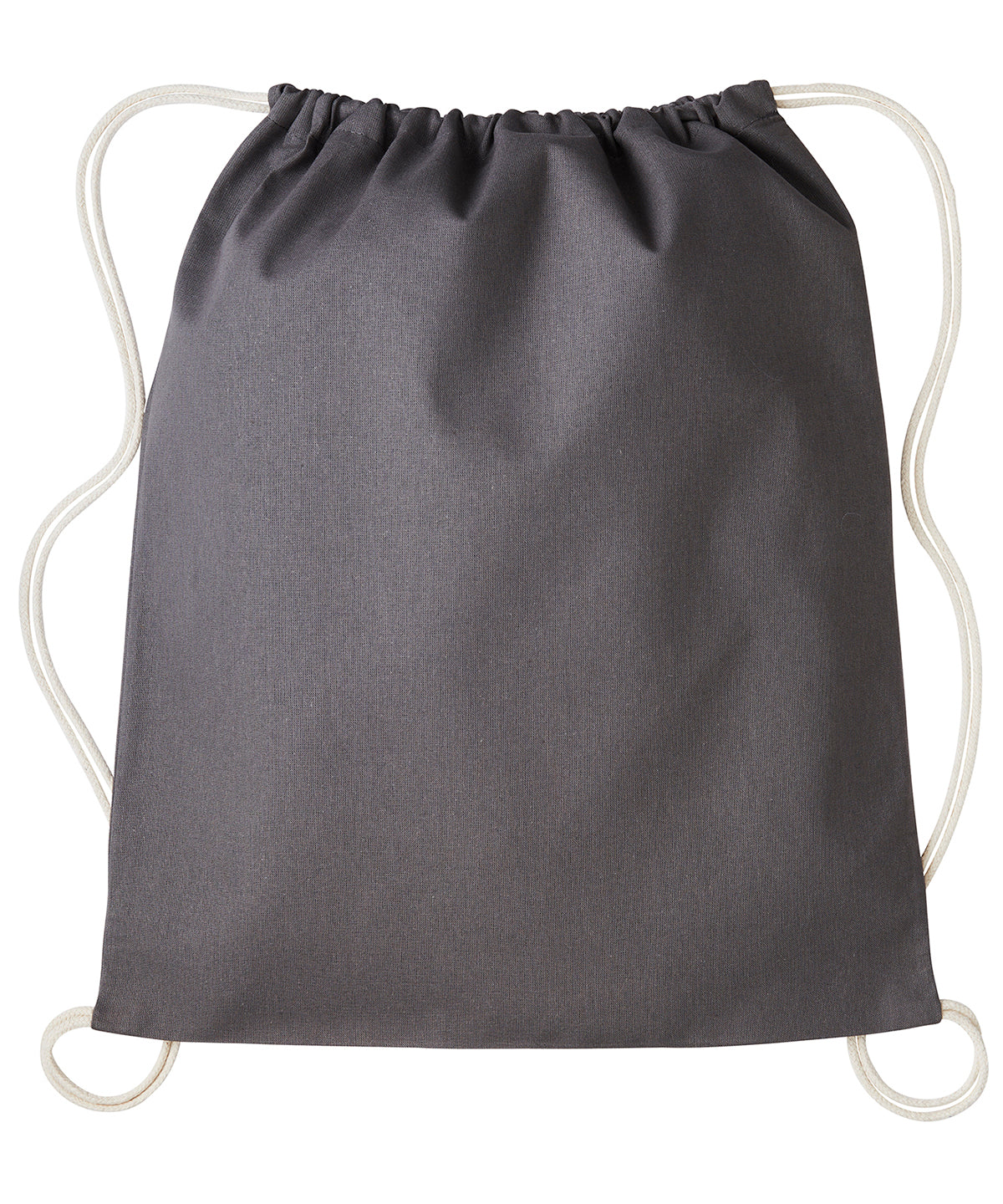 Nutshell Gymsac with cords Slate Light Grey/Natural
