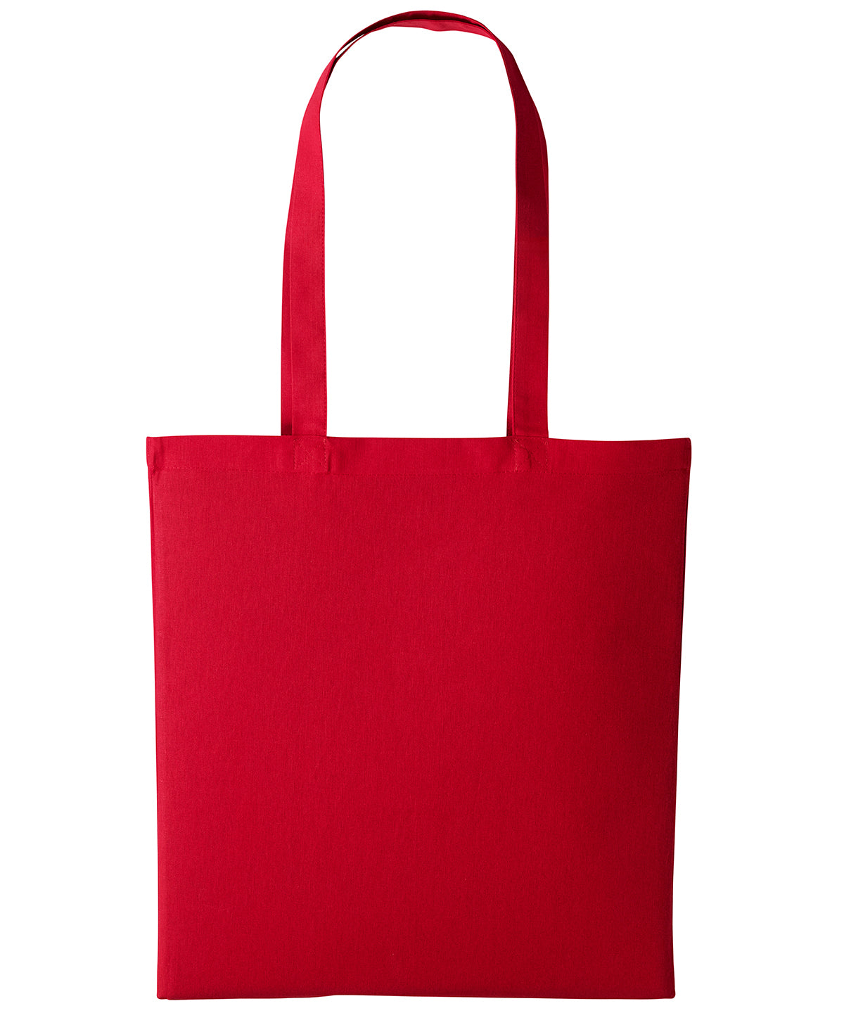 Nutshell Cotton shopper long handle Fire Red (Red)