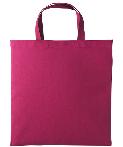 Nutshell Cotton shopper short handle Cranberry