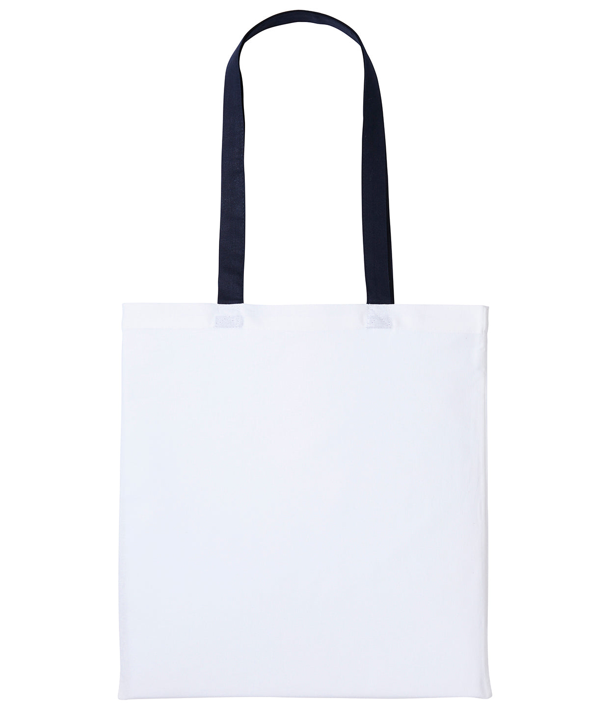 Nutshell Varsity cotton shopper long handle White/Oxford Navy