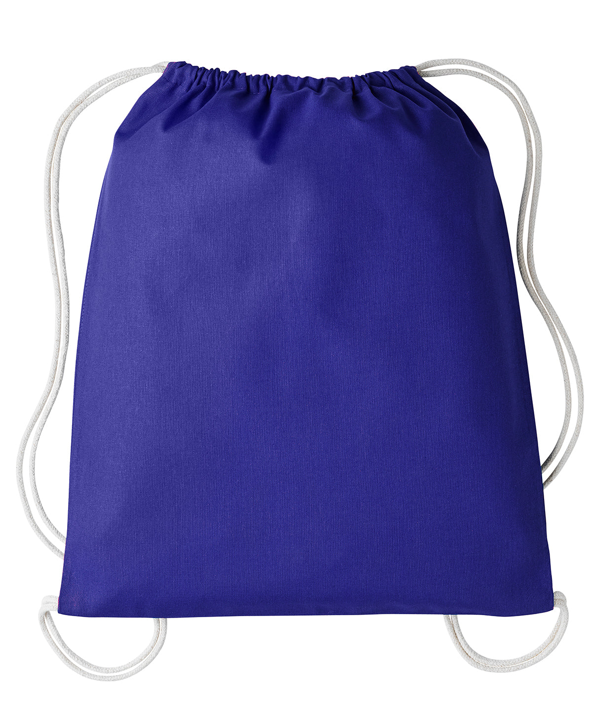 Nutshell Gymsac with cords Purple/Natural