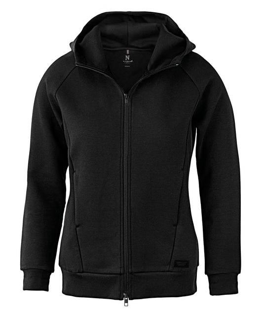Nimbus Women’s Hampton – premium double-faced hoodie Black