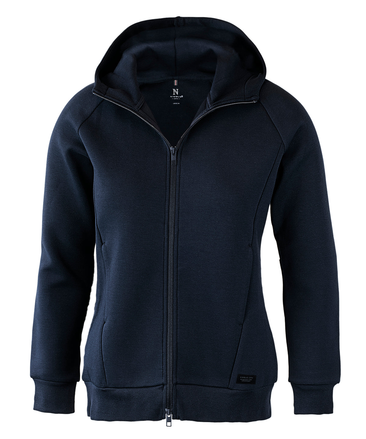 Nimbus Women’s Hampton – premium double-faced hoodie Navy