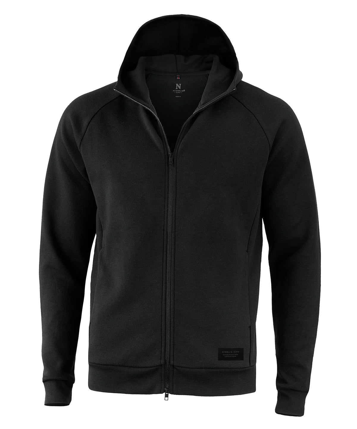 Nimbus Hampton – premium double-faced hoodie Black