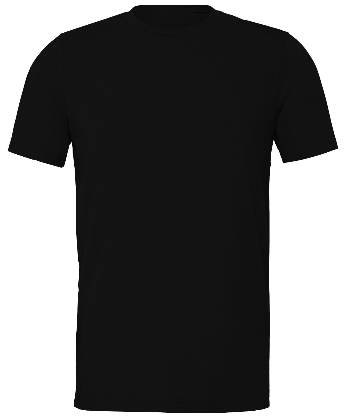 Bella+Canvas Unisex sueded tee Solid Black Blend