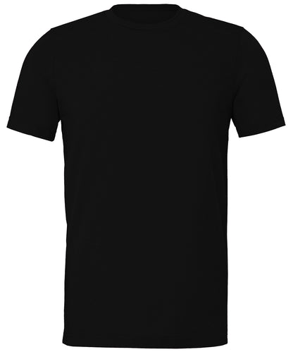 Bella+Canvas Unisex sueded tee Solid Black Blend