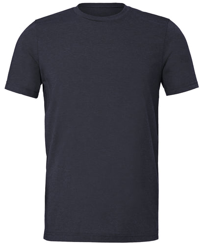 Bella+Canvas Unisex sueded tee Heather Navy