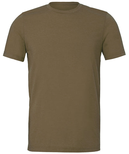 Bella+Canvas Unisex sueded tee Heather Olive