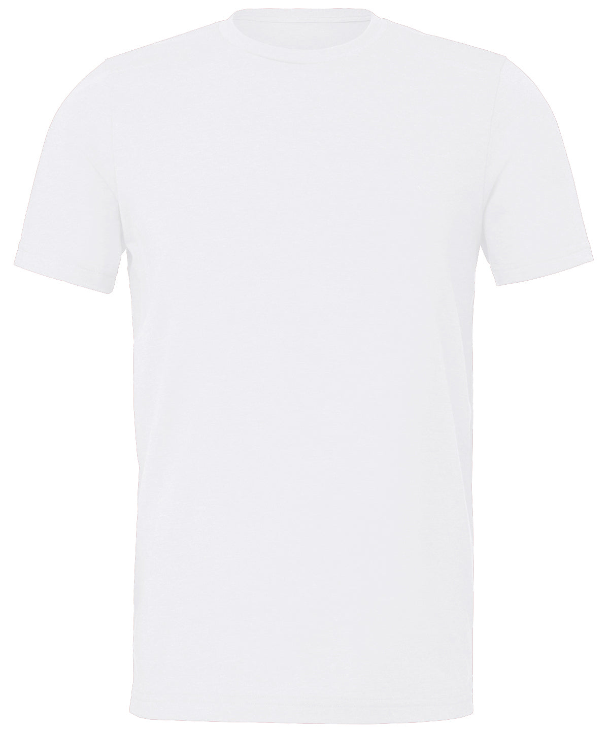 Bella+Canvas Unisex sueded tee Solid White Blend