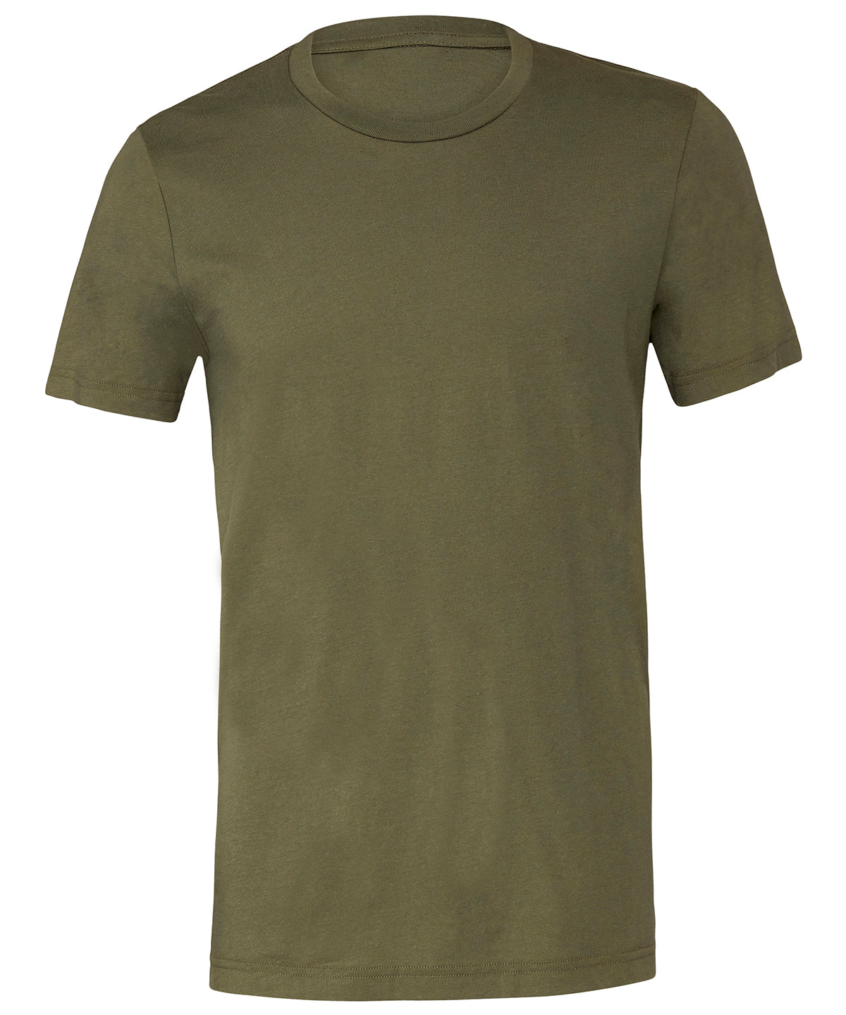 Bella+Canvas Unisex Jersey crew neck t-shirt Military Green