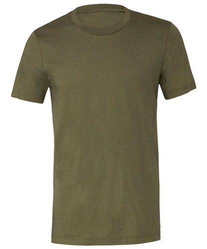 Bella+Canvas Unisex Jersey crew neck t-shirt Military Green