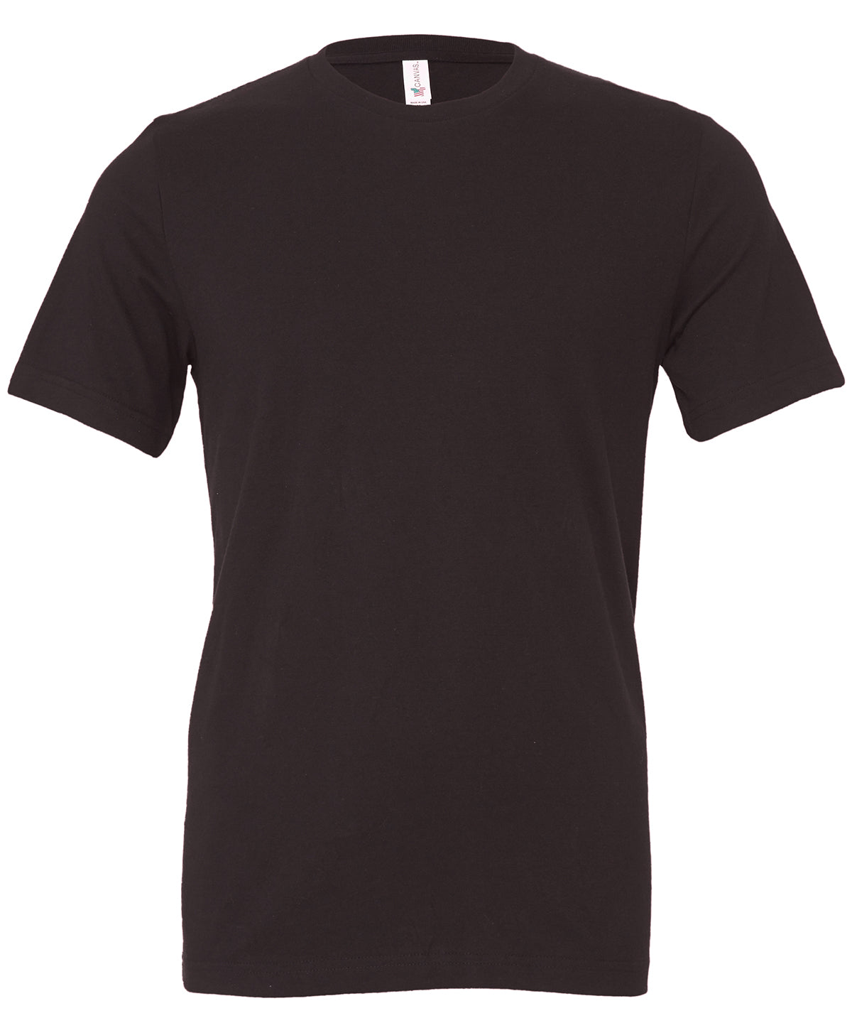 Bella+Canvas Unisex Jersey crew neck t-shirt Dark Grey