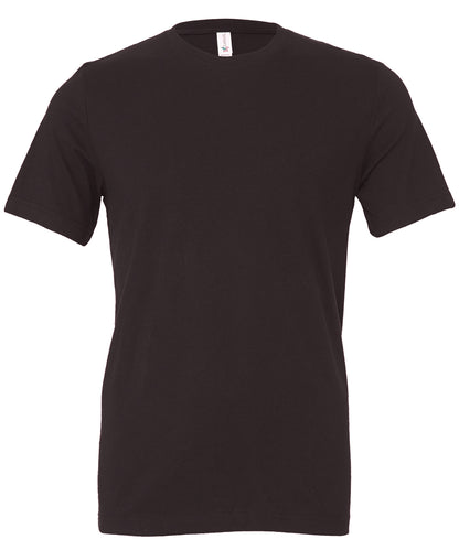 Bella+Canvas Unisex Jersey crew neck t-shirt Dark Grey