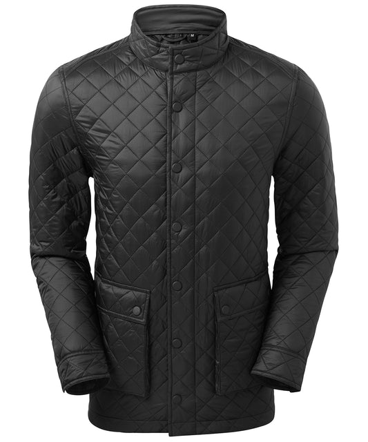 2786 Quartic quilt jacket Black